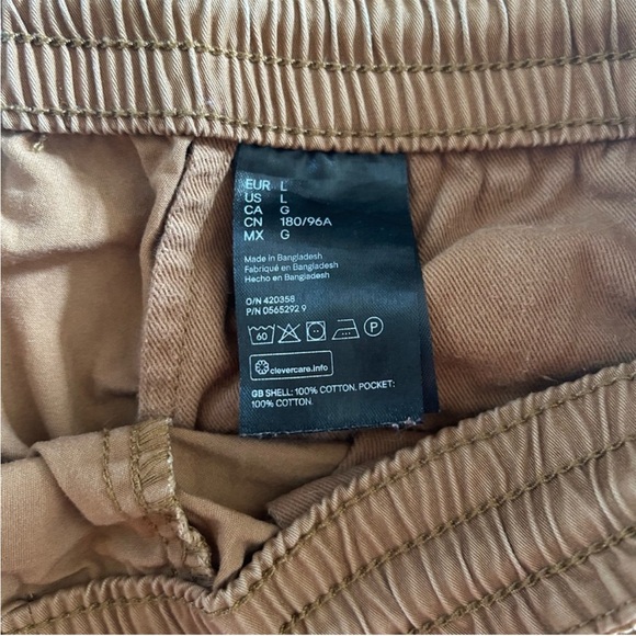 H&M Brown Drawstring Shorts - Picture 4 of 4